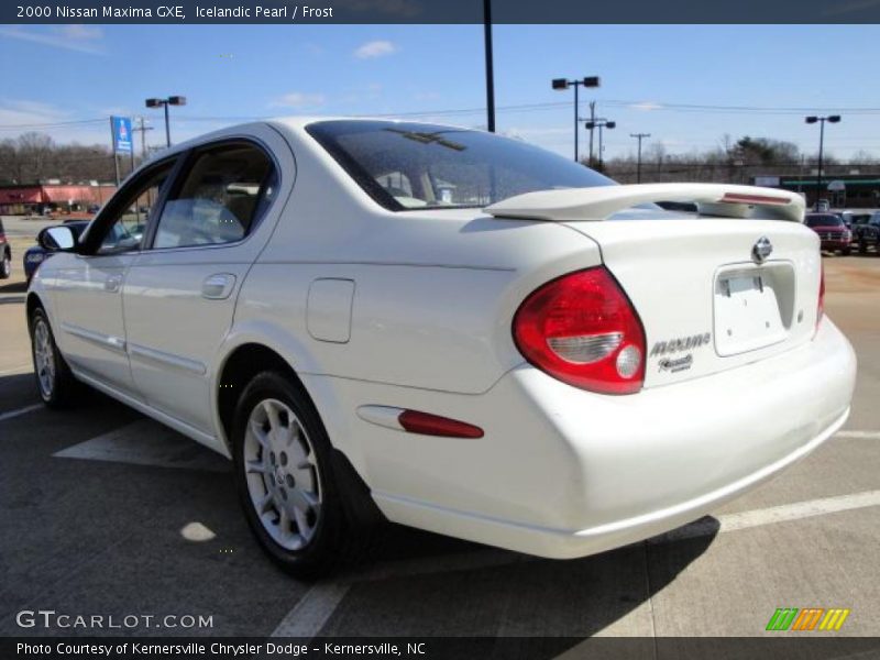 Icelandic Pearl / Frost 2000 Nissan Maxima GXE