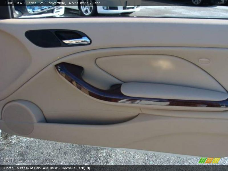 Alpine White / Sand 2006 BMW 3 Series 325i Convertible