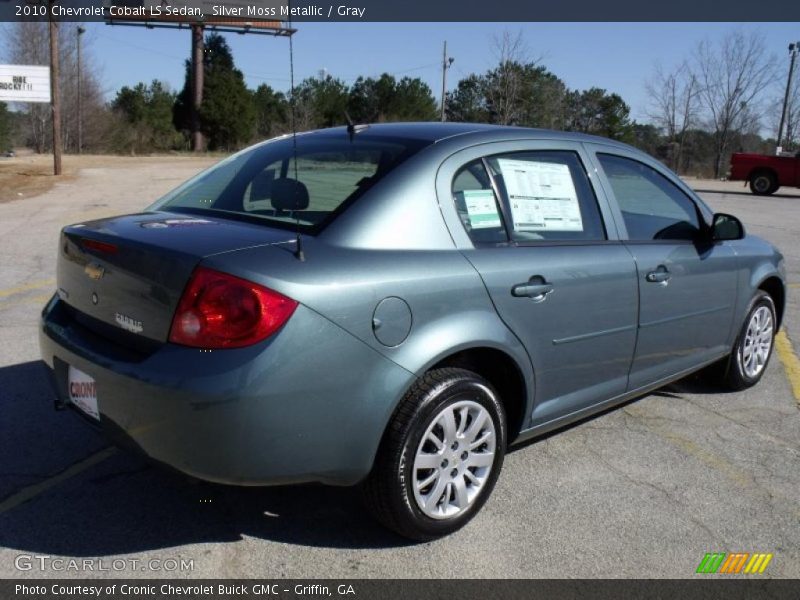 Silver Moss Metallic / Gray 2010 Chevrolet Cobalt LS Sedan