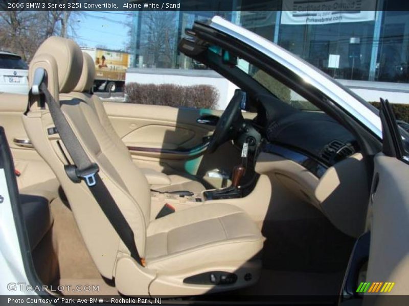 Alpine White / Sand 2006 BMW 3 Series 325i Convertible