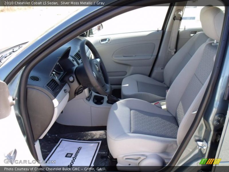 Silver Moss Metallic / Gray 2010 Chevrolet Cobalt LS Sedan