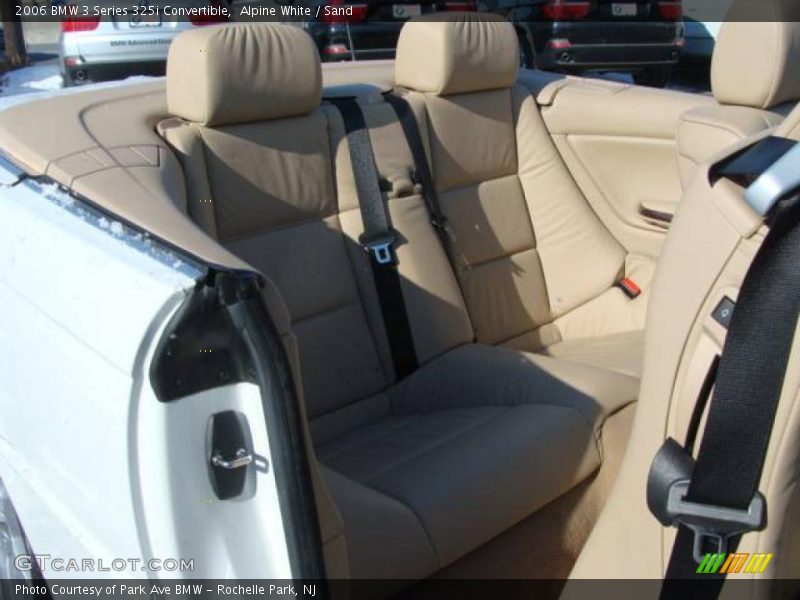 Alpine White / Sand 2006 BMW 3 Series 325i Convertible