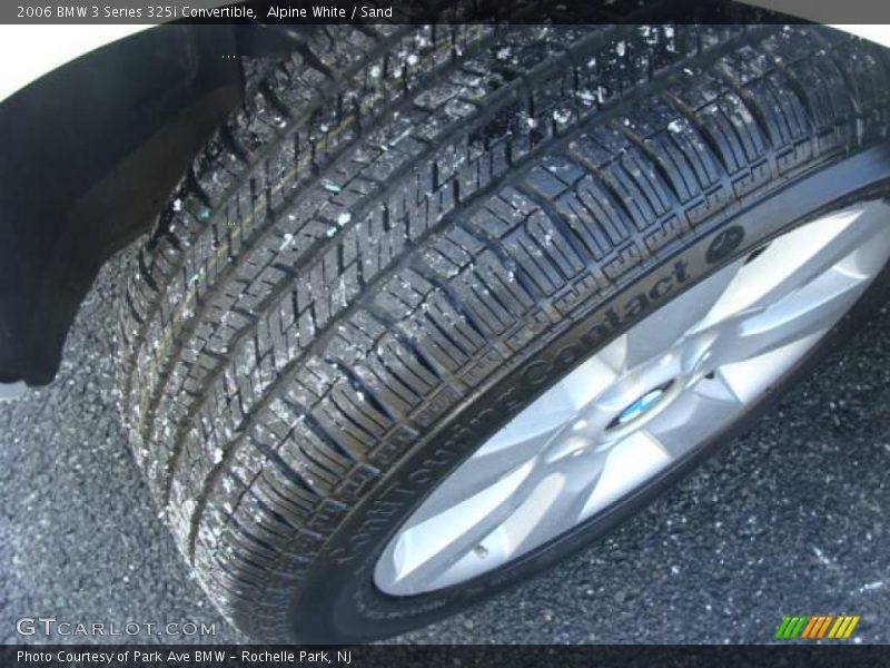 Alpine White / Sand 2006 BMW 3 Series 325i Convertible