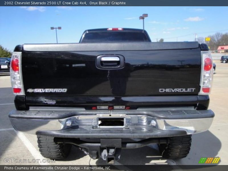 Onyx Black / Graphite 2002 Chevrolet Silverado 2500 LT Crew Cab 4x4
