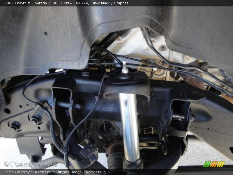 Onyx Black / Graphite 2002 Chevrolet Silverado 2500 LT Crew Cab 4x4