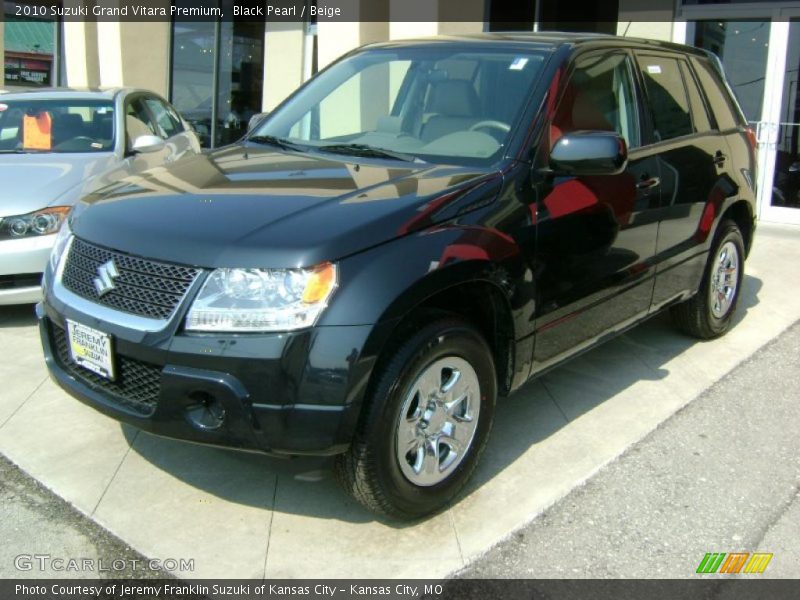Black Pearl / Beige 2010 Suzuki Grand Vitara Premium
