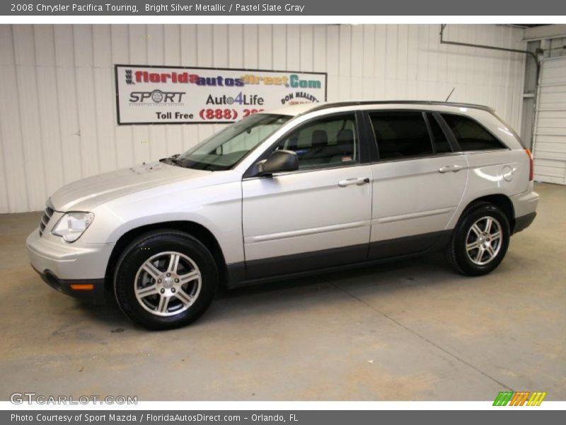 Bright Silver Metallic / Pastel Slate Gray 2008 Chrysler Pacifica Touring