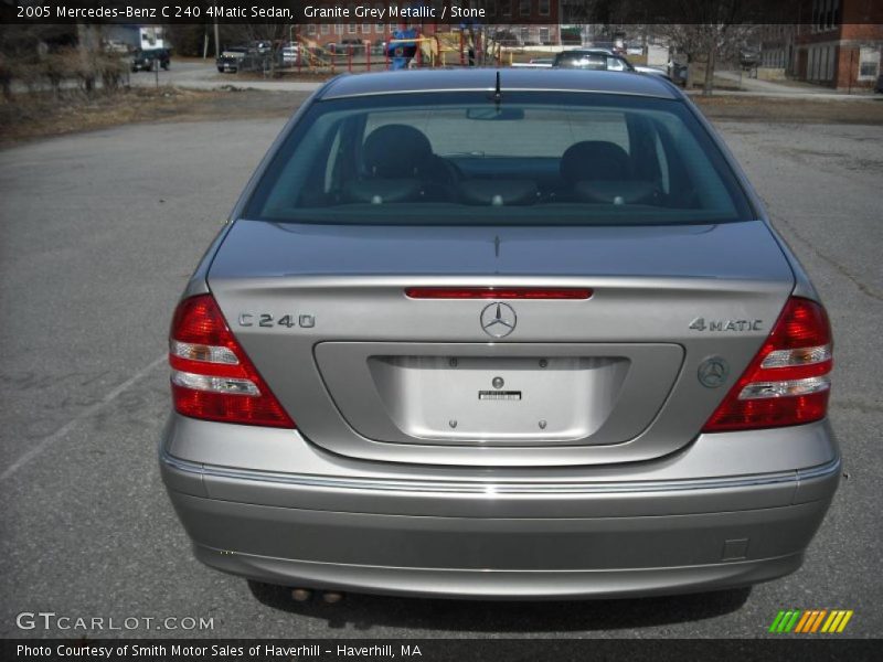 Granite Grey Metallic / Stone 2005 Mercedes-Benz C 240 4Matic Sedan