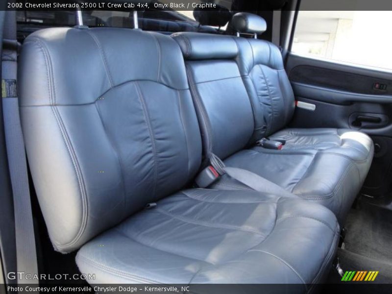 Onyx Black / Graphite 2002 Chevrolet Silverado 2500 LT Crew Cab 4x4