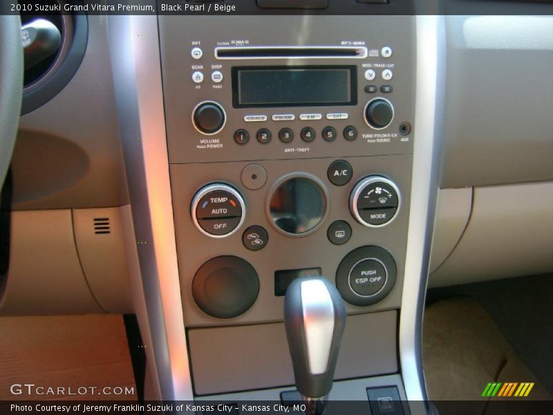Black Pearl / Beige 2010 Suzuki Grand Vitara Premium