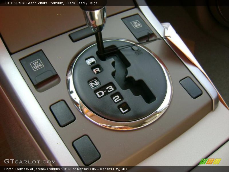 Black Pearl / Beige 2010 Suzuki Grand Vitara Premium