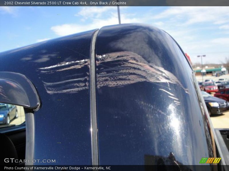 Onyx Black / Graphite 2002 Chevrolet Silverado 2500 LT Crew Cab 4x4