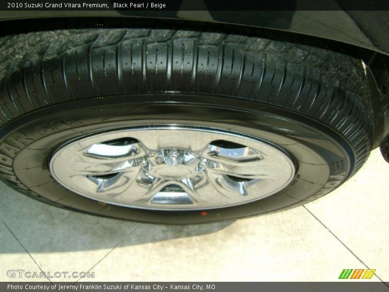 Black Pearl / Beige 2010 Suzuki Grand Vitara Premium