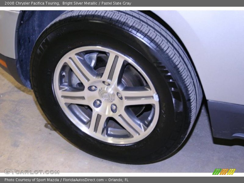 Bright Silver Metallic / Pastel Slate Gray 2008 Chrysler Pacifica Touring