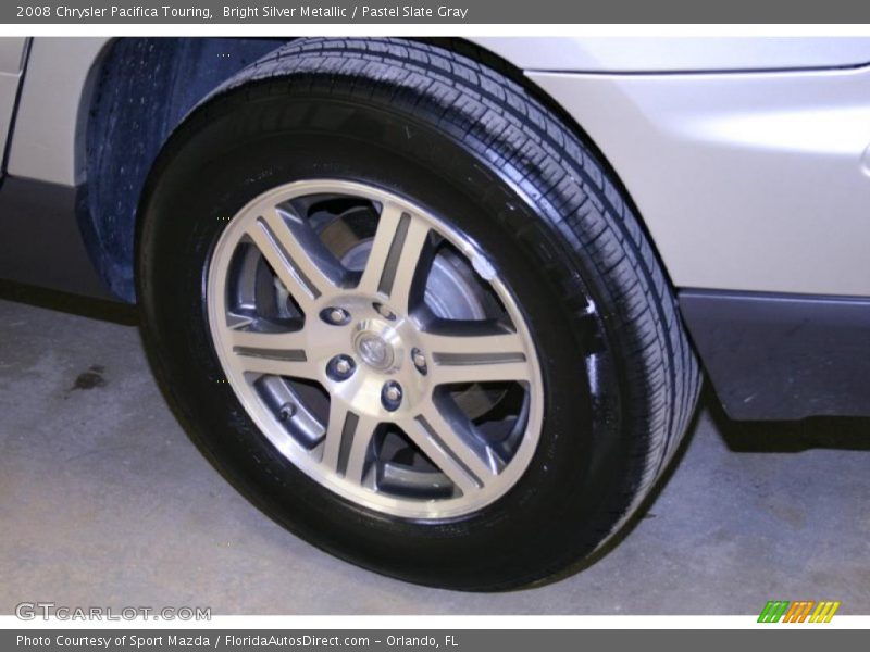 Bright Silver Metallic / Pastel Slate Gray 2008 Chrysler Pacifica Touring