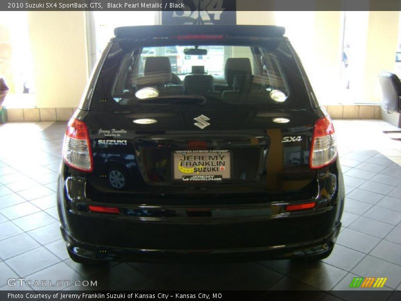 Black Pearl Metallic / Black 2010 Suzuki SX4 SportBack GTS
