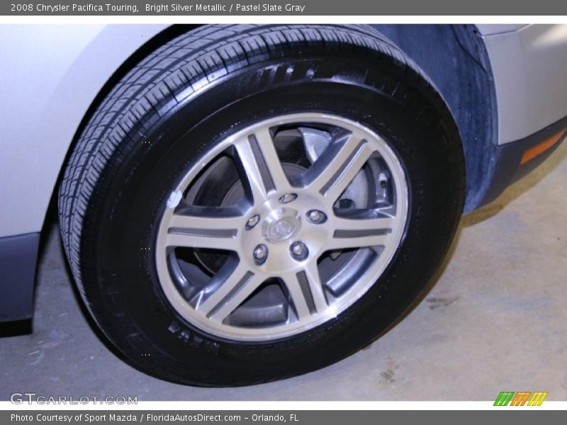 Bright Silver Metallic / Pastel Slate Gray 2008 Chrysler Pacifica Touring