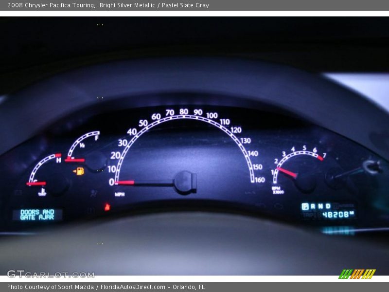 Bright Silver Metallic / Pastel Slate Gray 2008 Chrysler Pacifica Touring
