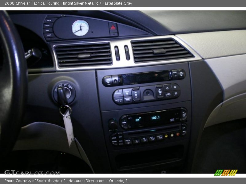 Bright Silver Metallic / Pastel Slate Gray 2008 Chrysler Pacifica Touring