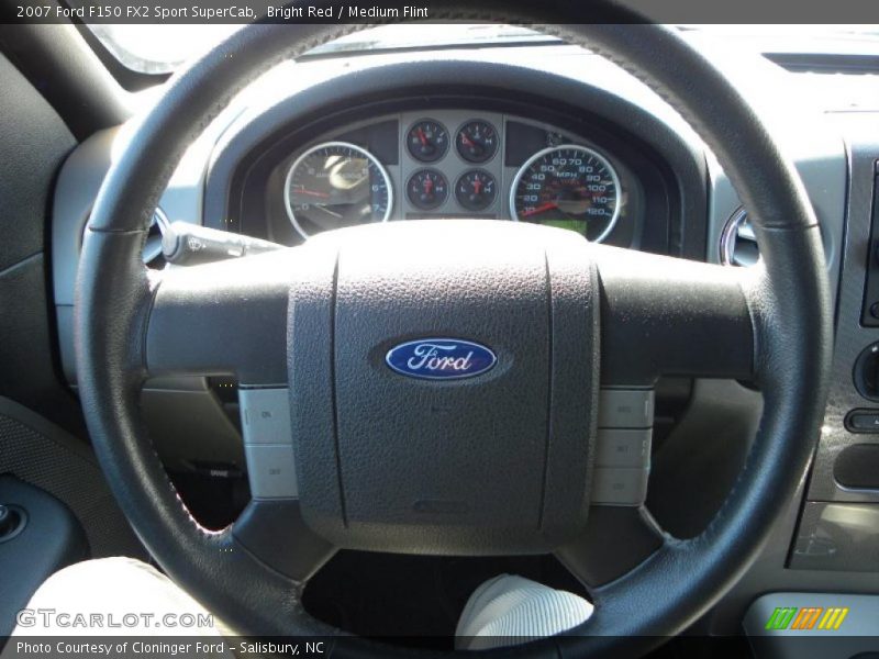 Bright Red / Medium Flint 2007 Ford F150 FX2 Sport SuperCab