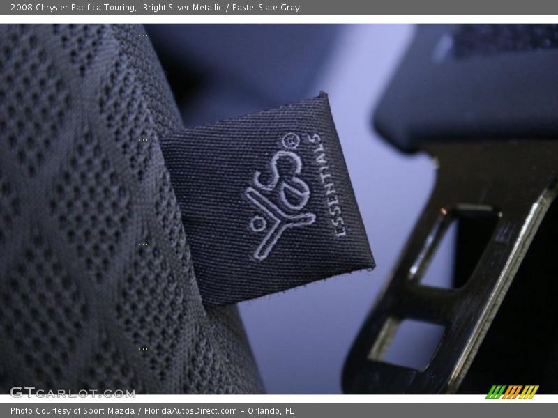 Bright Silver Metallic / Pastel Slate Gray 2008 Chrysler Pacifica Touring