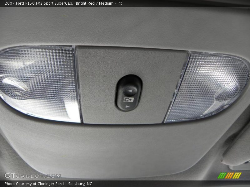 Bright Red / Medium Flint 2007 Ford F150 FX2 Sport SuperCab
