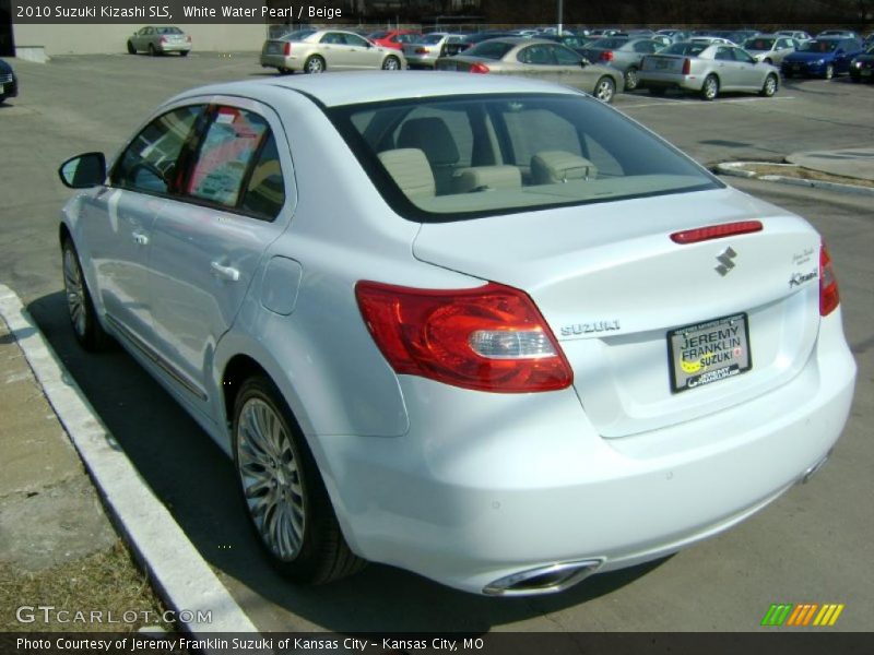 White Water Pearl / Beige 2010 Suzuki Kizashi SLS