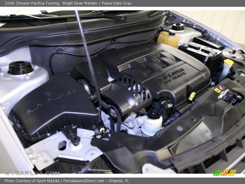 Bright Silver Metallic / Pastel Slate Gray 2008 Chrysler Pacifica Touring