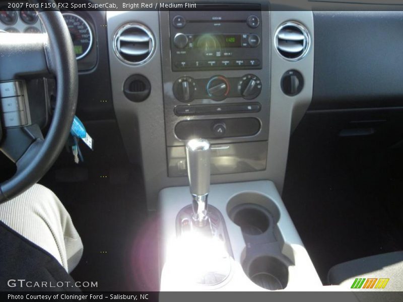 Bright Red / Medium Flint 2007 Ford F150 FX2 Sport SuperCab