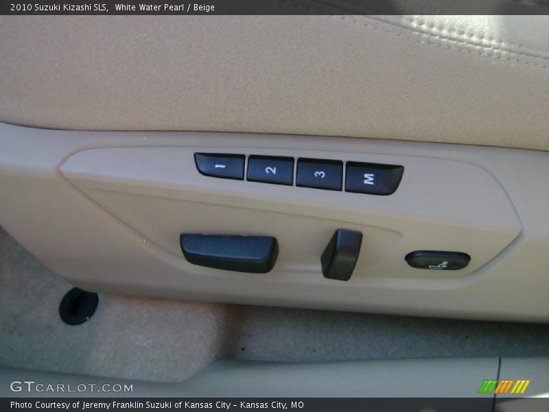 White Water Pearl / Beige 2010 Suzuki Kizashi SLS