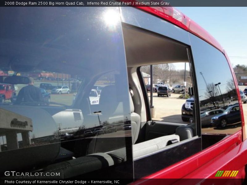 Inferno Red Crystal Pearl / Medium Slate Gray 2008 Dodge Ram 2500 Big Horn Quad Cab