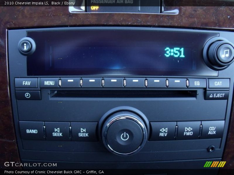 Black / Ebony 2010 Chevrolet Impala LS