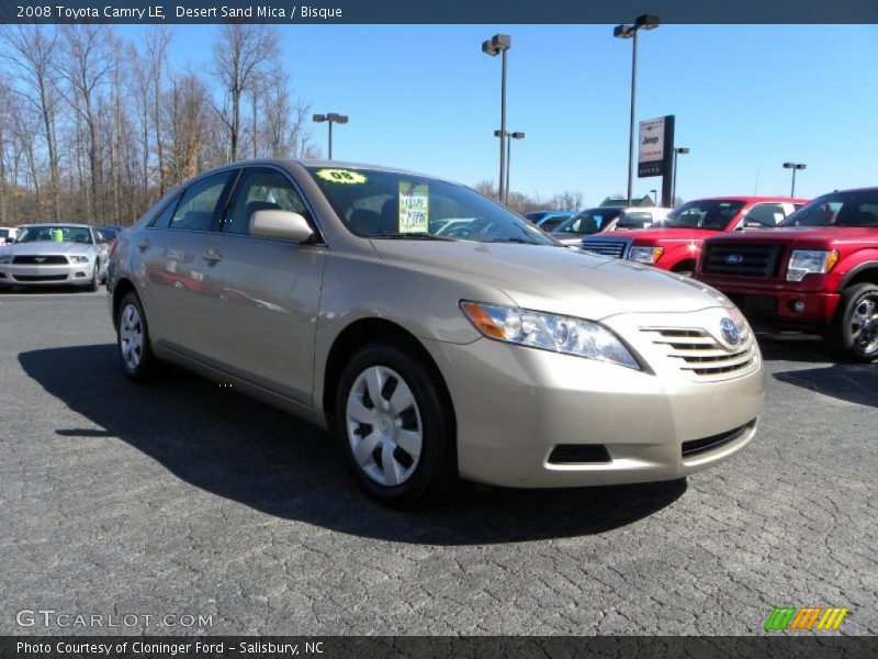 Desert Sand Mica / Bisque 2008 Toyota Camry LE