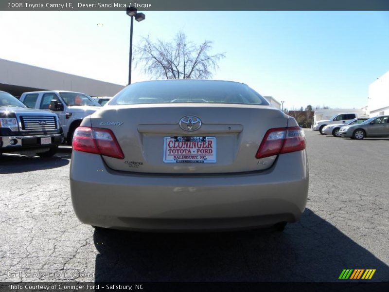 Desert Sand Mica / Bisque 2008 Toyota Camry LE