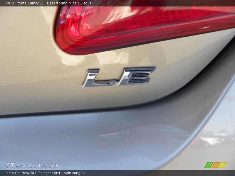 Desert Sand Mica / Bisque 2008 Toyota Camry LE