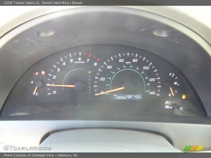 Desert Sand Mica / Bisque 2008 Toyota Camry LE