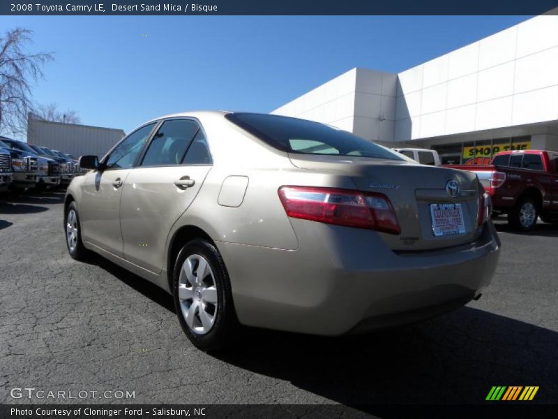 Desert Sand Mica / Bisque 2008 Toyota Camry LE