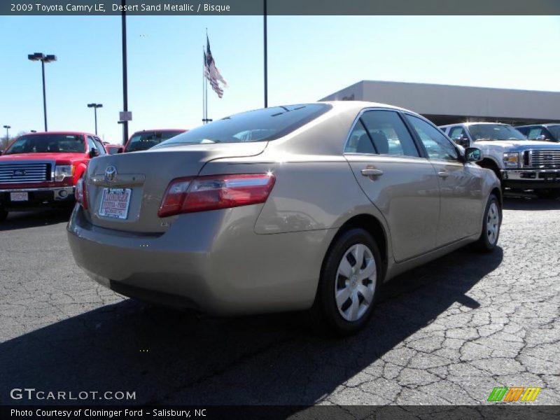 Desert Sand Metallic / Bisque 2009 Toyota Camry LE