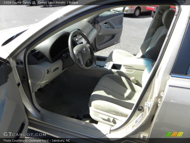 Desert Sand Metallic / Bisque 2009 Toyota Camry LE
