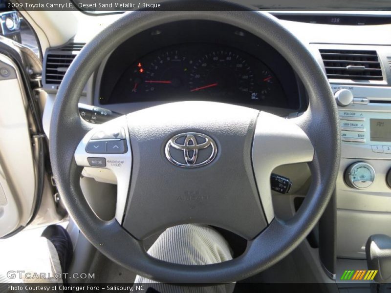 Desert Sand Metallic / Bisque 2009 Toyota Camry LE