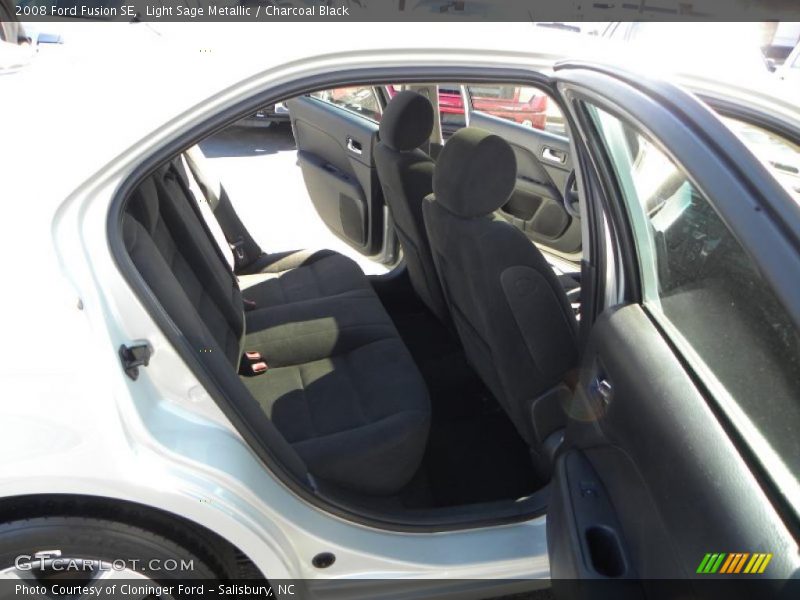 Light Sage Metallic / Charcoal Black 2008 Ford Fusion SE