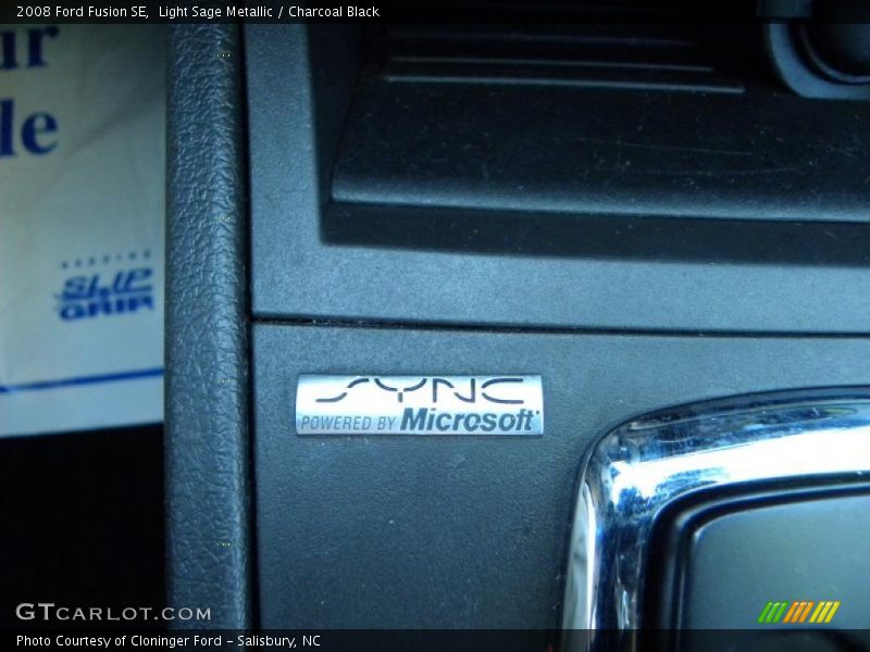 Light Sage Metallic / Charcoal Black 2008 Ford Fusion SE