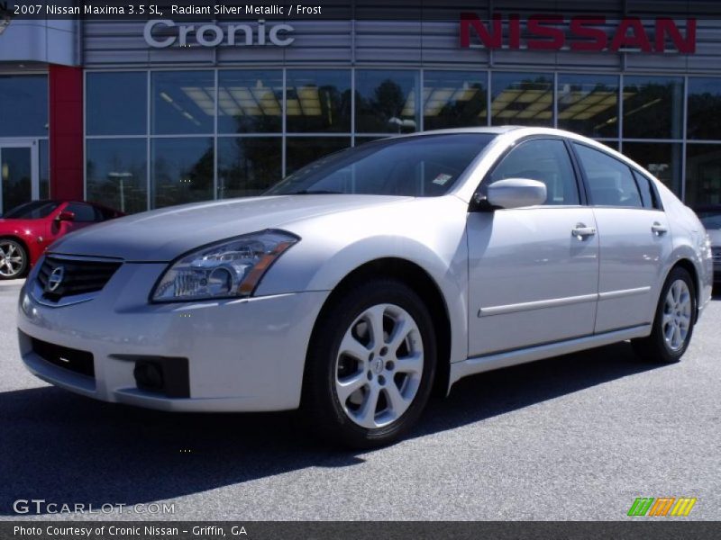 Radiant Silver Metallic / Frost 2007 Nissan Maxima 3.5 SL