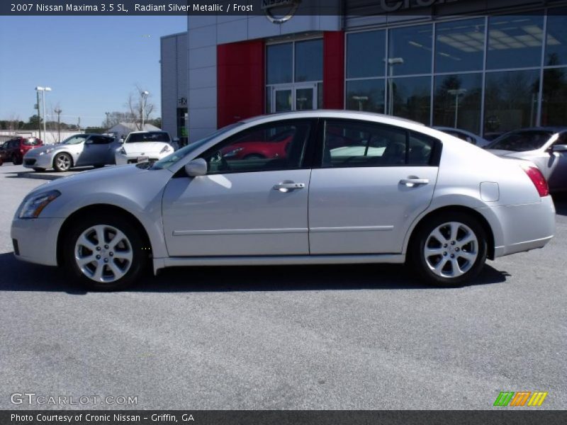 Radiant Silver Metallic / Frost 2007 Nissan Maxima 3.5 SL