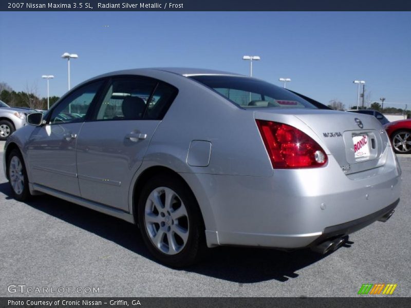 Radiant Silver Metallic / Frost 2007 Nissan Maxima 3.5 SL