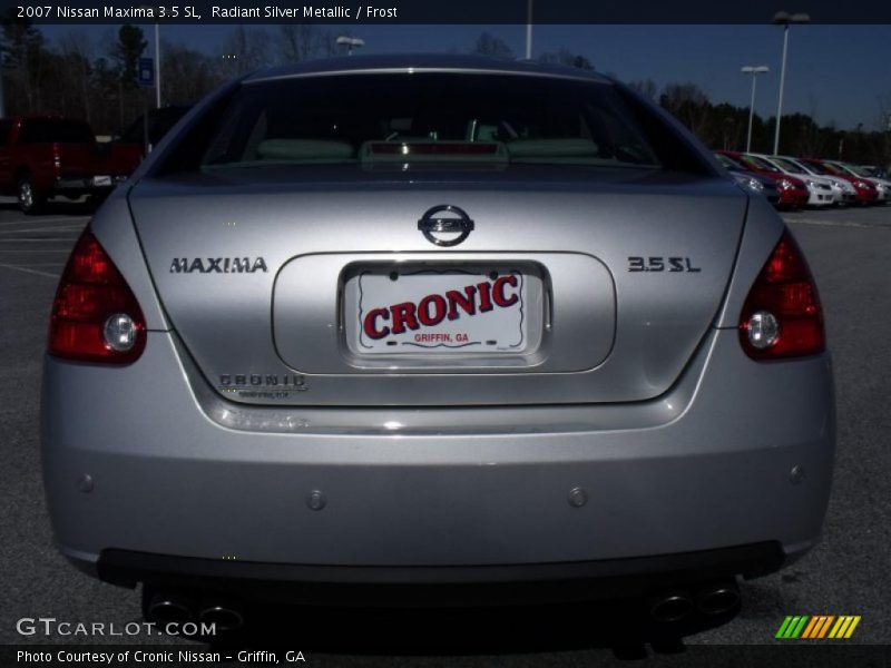 Radiant Silver Metallic / Frost 2007 Nissan Maxima 3.5 SL