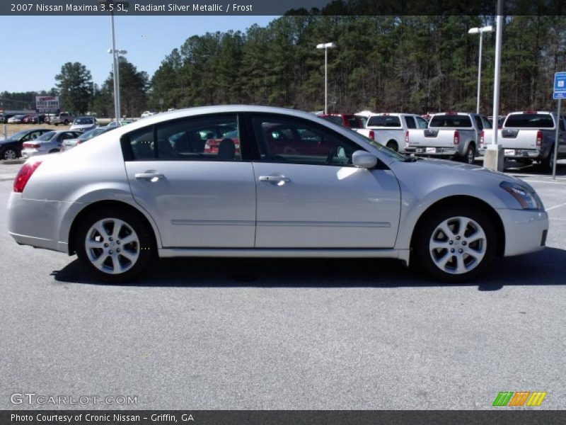 Radiant Silver Metallic / Frost 2007 Nissan Maxima 3.5 SL