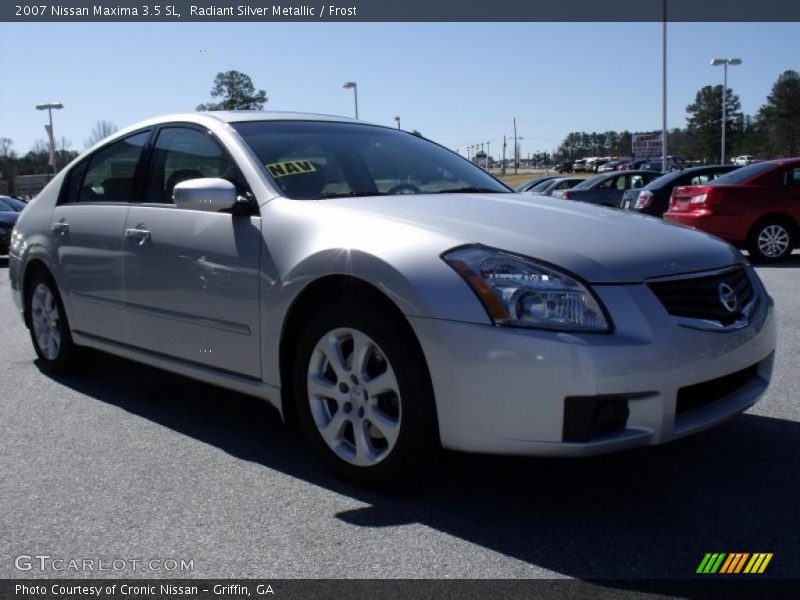 Radiant Silver Metallic / Frost 2007 Nissan Maxima 3.5 SL