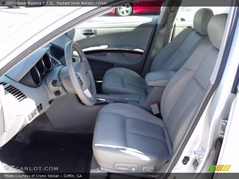Radiant Silver Metallic / Frost 2007 Nissan Maxima 3.5 SL