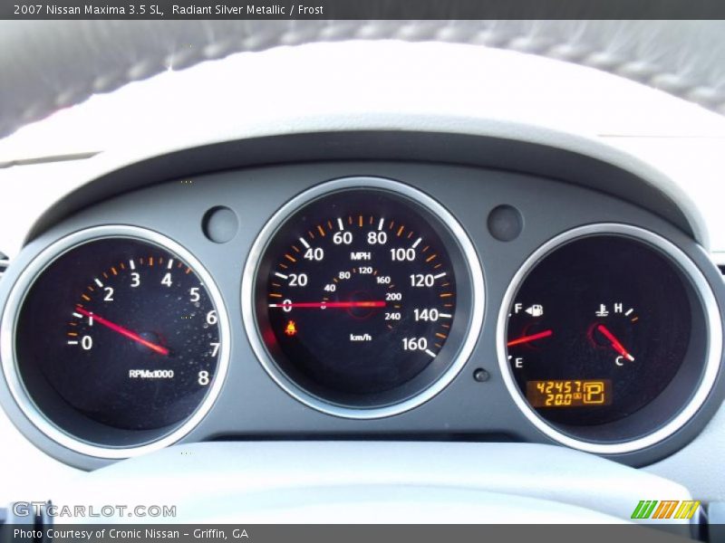 Radiant Silver Metallic / Frost 2007 Nissan Maxima 3.5 SL